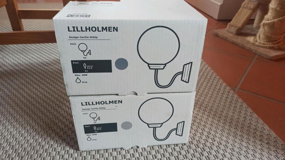 Zwei Ikea Lill Holmenkollen Lampen in Winsen (Luhe)