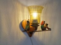 Wandlampe ZICO Kinderzimmer Holzfigur Bücherwurm Vintage 50/60er Dresden - Dresden-Plauen Vorschau