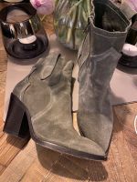 Ash Stiefelette grün Cowboy Style 38 Wandsbek - Hamburg Jenfeld Vorschau