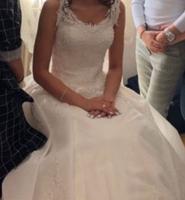 Hochzeitskleid / gelinlik mit Schnurr gr 34/36 Frankfurt am Main - Fechenheim Vorschau