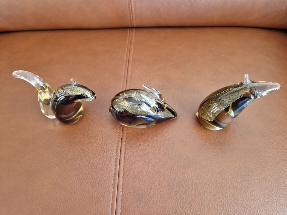 3x Wunderschöne Leonardo Murano Abstrakte Glasfiguren, SEHR GUT in Paderborn