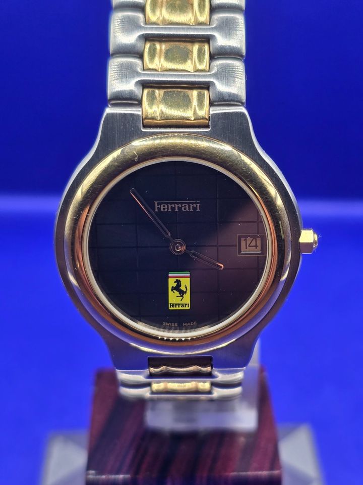 Armbanduhr Ferrari by Cartier Stahl/Gold im Top Zustand in Hückelhoven