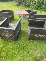 SALITOS Lounge Möbel Set Massivholz (5 Tlg.) Nordrhein-Westfalen - Detmold Vorschau