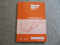 Mazda MX-6 Verkabelungsdiagramm 1/93 Schwentinental - Klausdorf Vorschau