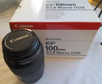 Canon Makro-Objektiv EF 100mm f/2,8 USM Schleswig-Holstein - Flensburg Vorschau