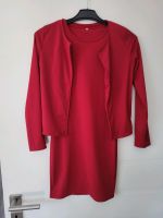 Kleid Blazer rot Set Minikleid rot Jacke XS S Niedersachsen - Weyhe Vorschau