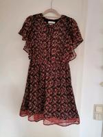 Kleid Sommer kurz Rüschen geblümt Blumen schwarz rot Mango S Hessen - Ebsdorfergrund Vorschau