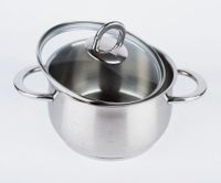 Fissler Topf aus Edelstahl mit Glasdeckel - Ø 21 cm, Höhe 10 cm Hessen - Fischbachtal Vorschau