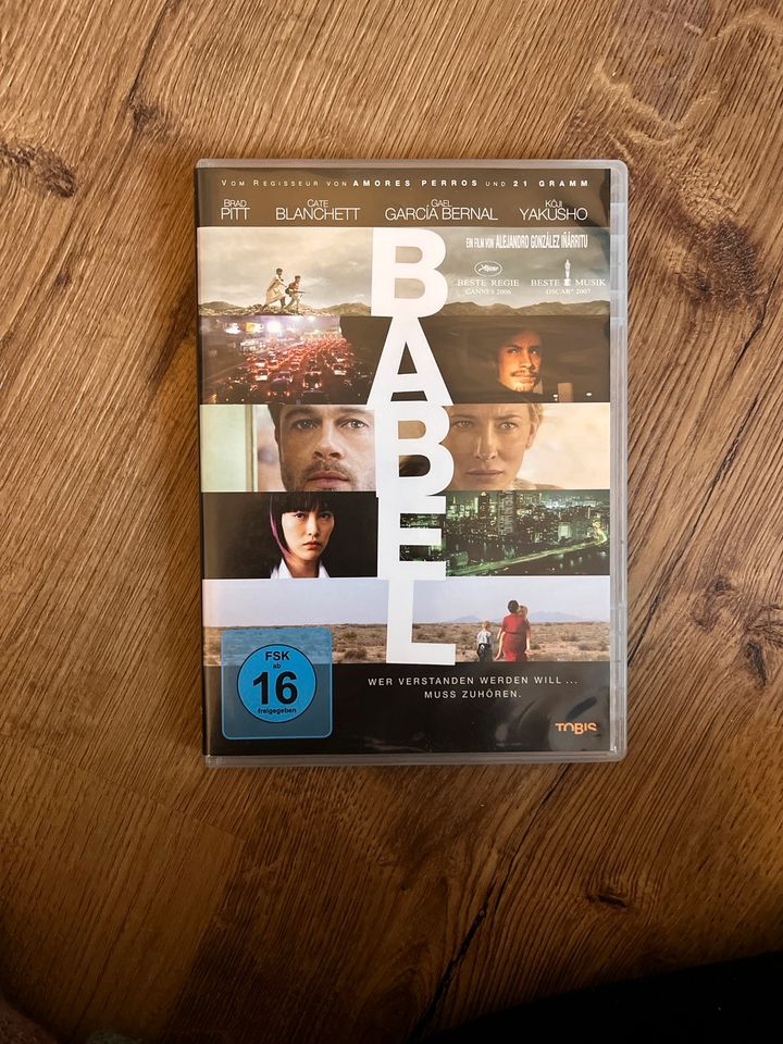 DVD - Babel - Brad Pitt, Cate Blanchett in Spalt