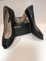 ECCO Peeptoe / Pumps / High Heel Gr. 41 schwarz Leder Essen - Essen-Ruhrhalbinsel Vorschau