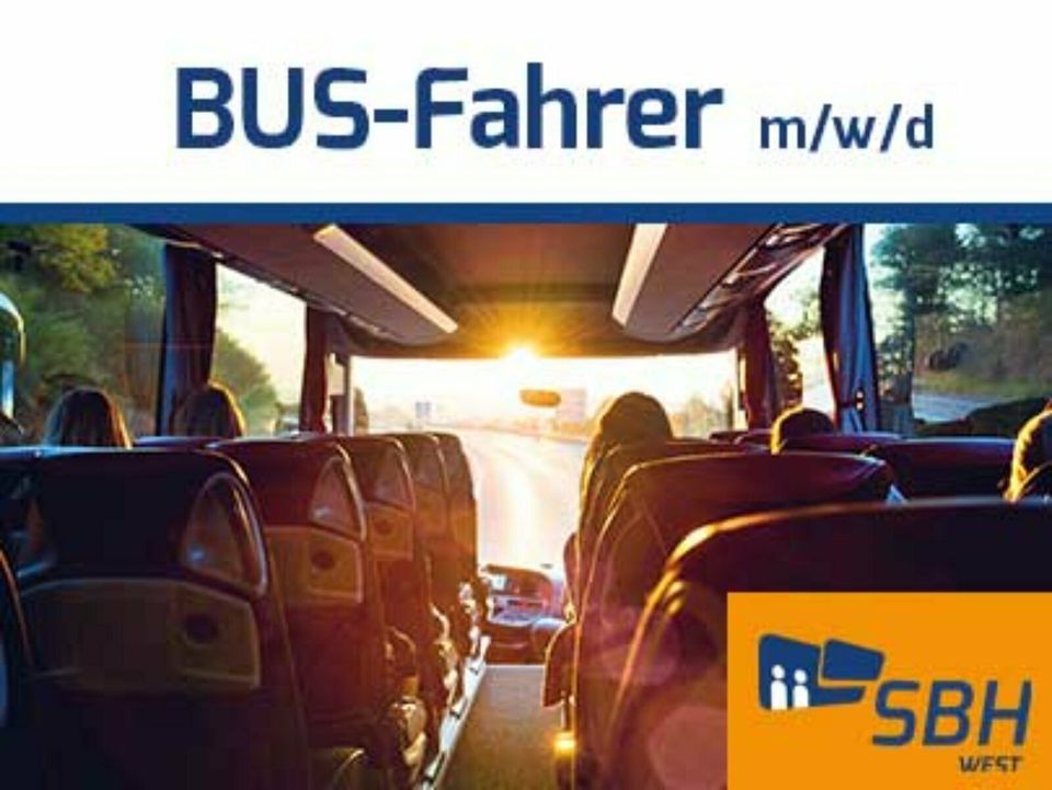 In Wesel: Ausbildung zum Busfahrer/in mit Führerschein D/DE in Wesel