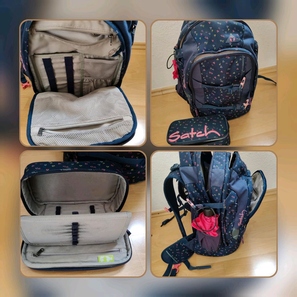 Satch Pack SCHULRUCKSACK Rucksack Tasche inkl. Federmäppchen in Nürnberg (Mittelfr)