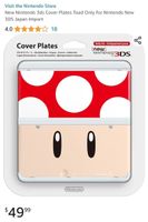 New Nintendo 3Ds Cover Plate Toad Nordrhein-Westfalen - Greven Vorschau