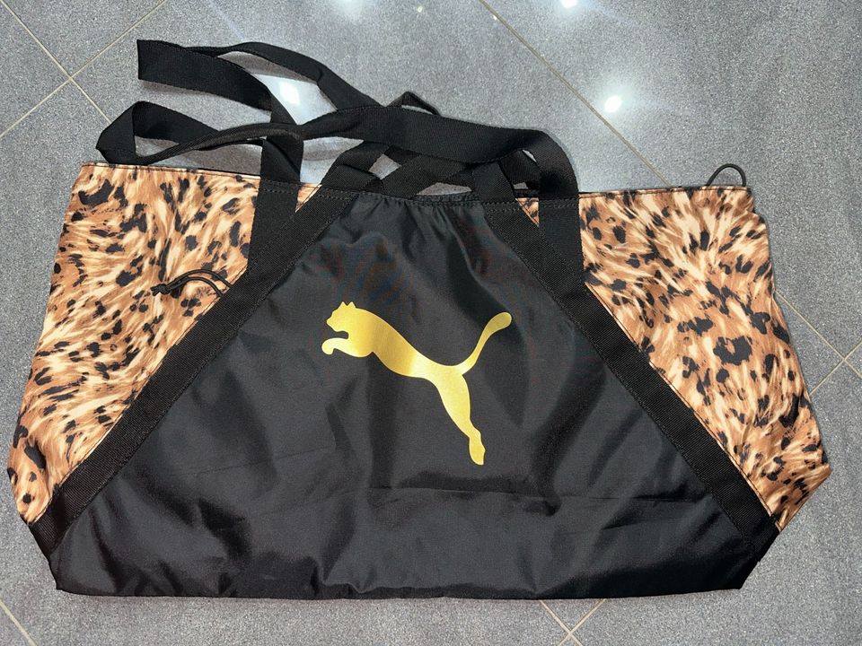 Puma Tasche Shopper Sporttasche Leopard in Wesel