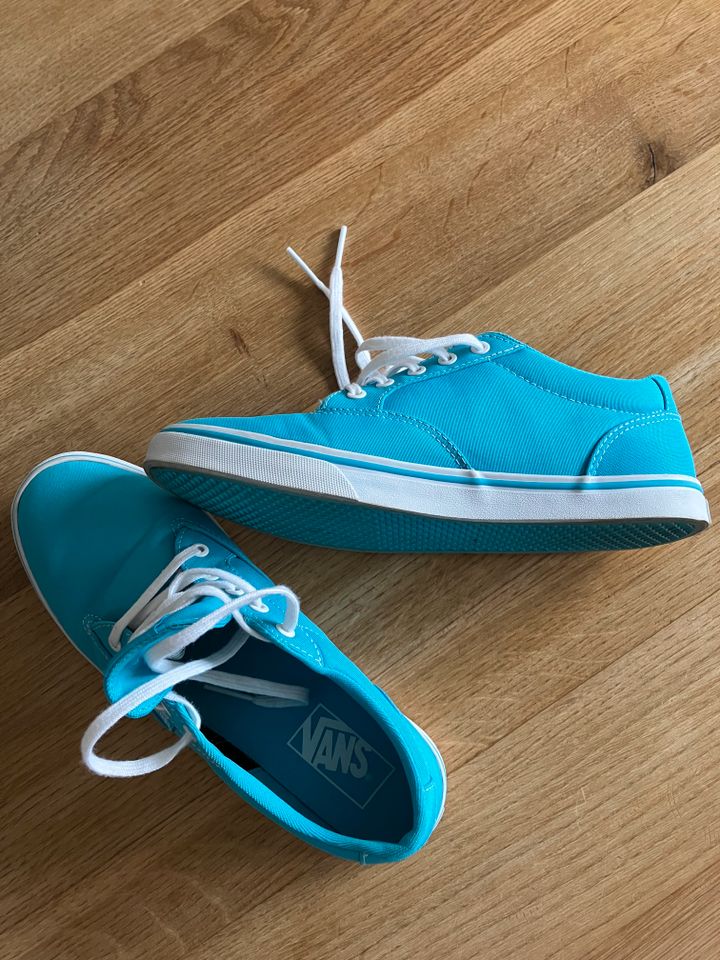 Vans Sneaker Farbe türkis/blau in Größe 38 in Mainhausen