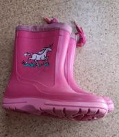 Gummistiefel * rosa mit Einhorn Aufdruck * Mädchen * in Gr. 26 Bayern - Steingaden Vorschau