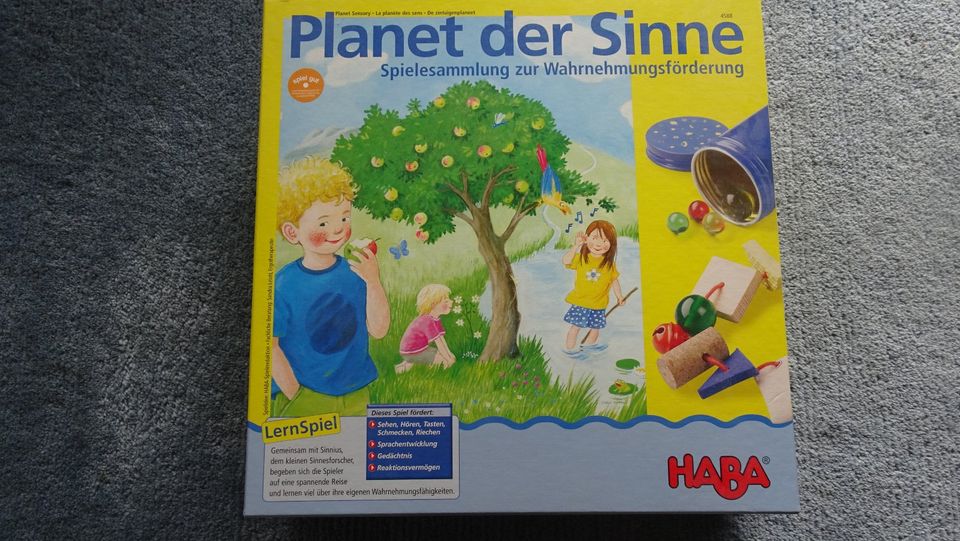 Planet der Sinne HABA 4588- Spielesammlung zur Wahrnehmung unben. in Aidlingen