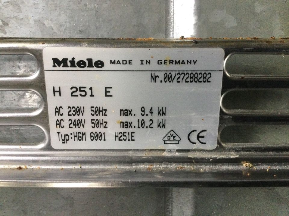 Miele E-Herd “ H 251 E “ Ersatzteile in Bad Münstereifel