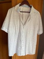 Bluse, kurzarm mit Punkten, Eterna Gr.46 Bayern - Buxheim Vorschau