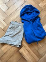 Sommer Set M 38 Shorts grün Obersize Pullover blau Pieces Paket Bayern - Schweinfurt Vorschau