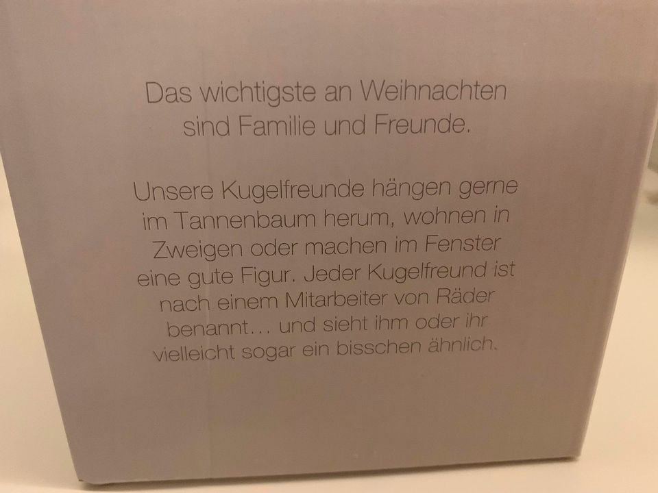 Weihnachtsbaumkugel Räder Love Mistelzweig 3 x Kugelfreunde in Rietberg