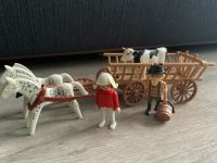 Playmobil Leiterwagen+ 2 Bauern und Kuh Berlin - Spandau Vorschau