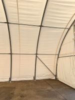 Lagerhalle - WEISS - PVC Rundbogenhalle | 9,15 x 10 x 4,5 m - Überdachung Stellplatz Carport Garage - Wohnwagen Wohnmobil Camper Kastenwagen Freizeitzelt Werkstatt Depot Schutz Wetterfest Stabil Hamburg-Mitte - Hamburg Altstadt Vorschau