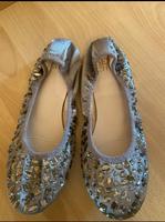 Ballerina Strass Glitzer Taube /Flieder Sex in the City Gr.38 NEU Nordrhein-Westfalen - Oberhausen Vorschau