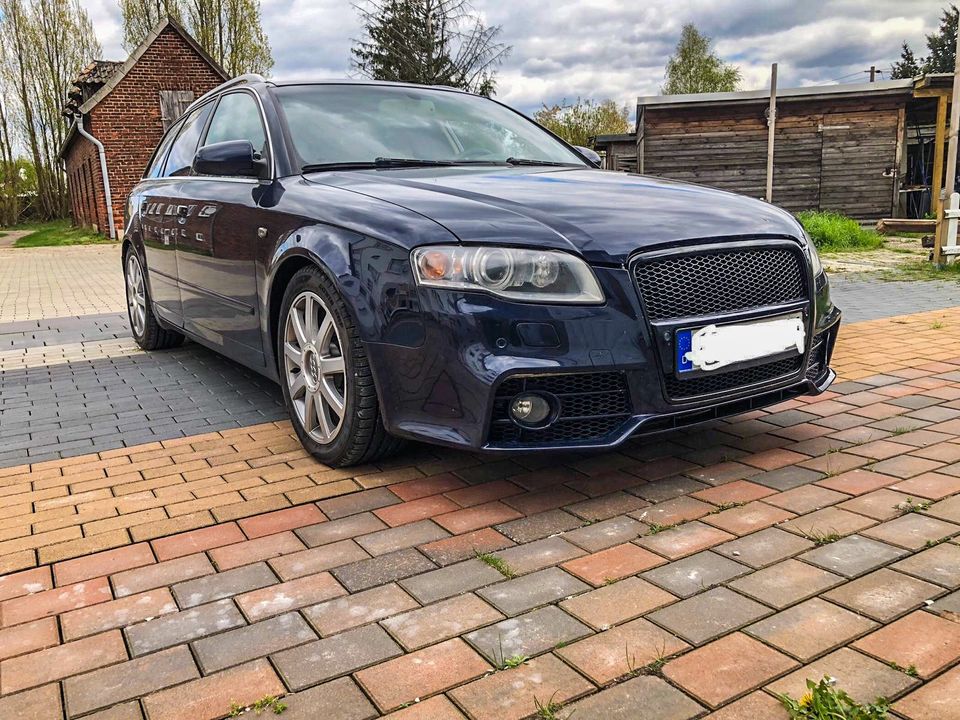 Audi a4 b7 1.9 tdi voll fahrbereit mit tüv(RS4 Front) in Danndorf