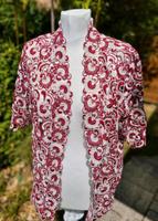 Damen Bluse Jacke Bolero Gr  XL rot weiß Hessen - Bad Sooden-Allendorf Vorschau