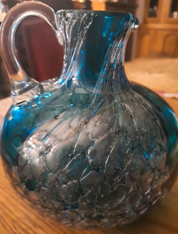 Tolle mundgebl. Glas Vase Zwiesel  Schott "Florida " in Ruppichteroth