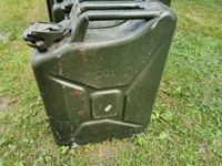 1974 20 Liter Metall Kanister Krafststoff Diesel Benzin Oldtimer Schleswig-Holstein - Kiel Vorschau