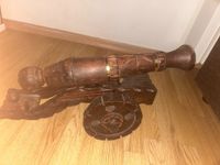 Kanone  Antiquität deko Holz Nordrhein-Westfalen - Mönchengladbach Vorschau