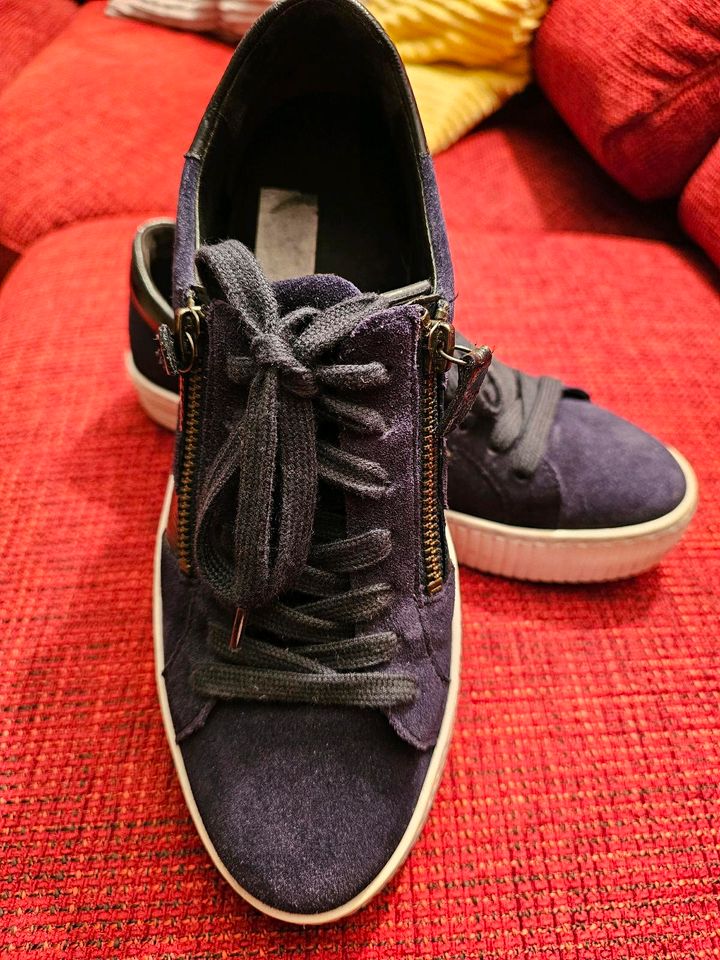 Gabor Sneaker low blau in Wuppertal