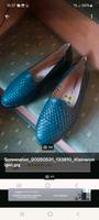 Slipper Leder blau Gr 40 Rostock - Lichtenhagen Vorschau