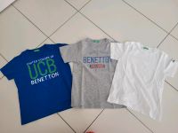 Benetton T-Shirt 3 Stück Größe S (120 cm) Bayern - Senden Vorschau