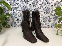 Leder Stiefel (Stiefelette), ZARA,G r. 41,  Braun, Neue. Berlin - Spandau Vorschau
