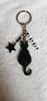 Resin Schlüsselanhänger Katze Schwarz Glitzer Sachsen - Olbernhau Vorschau