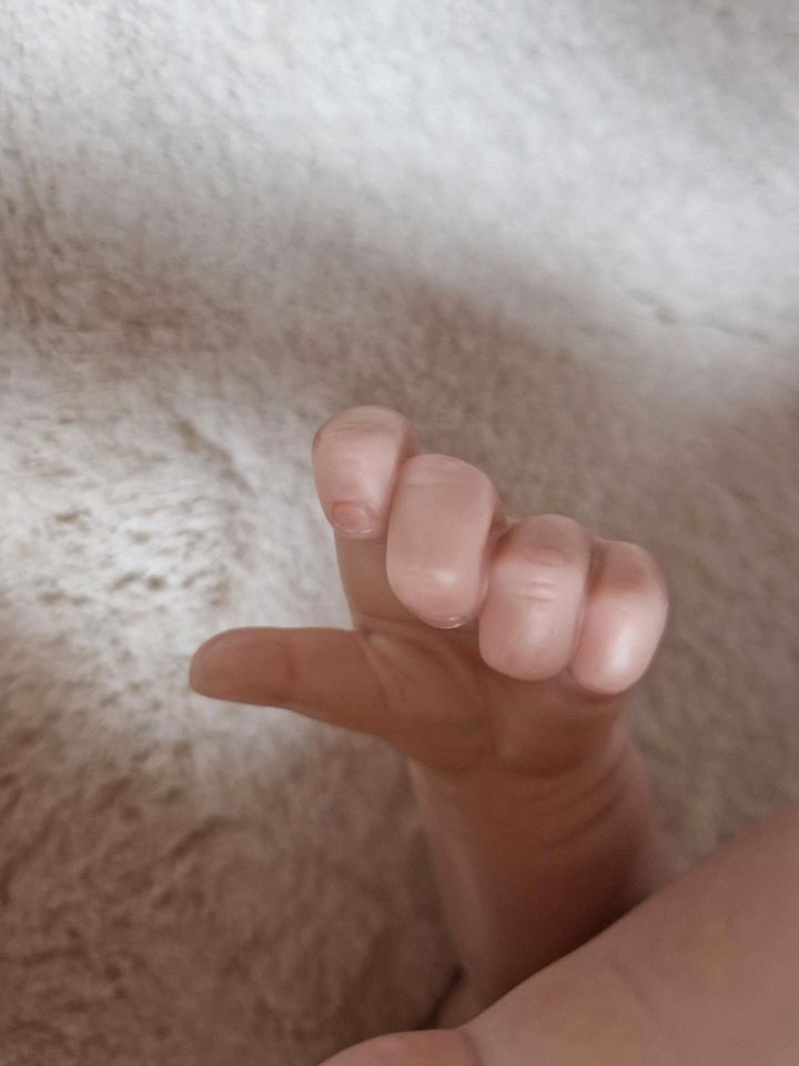 Reborn Baby puppe neugeborenes Mädchen detailgetreu in Beucha