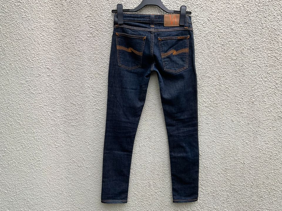 Nudie Jeans Tight Long John dunkelblau Größe W25 L32 in Nürnberg (Mittelfr)