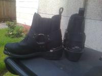 Herren schwarz Leder  Stiefel Cowboy  Westernstiefel Bayern - Fürth Vorschau