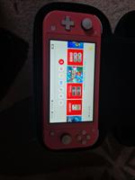 Nintendo Switch Lite Konsole  mit 5 Spiele Hessen - Ginsheim-Gustavsburg Vorschau