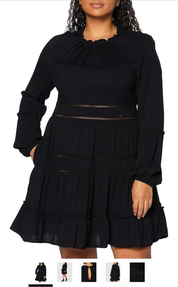 Superdry Kleid Langarm Schwarz Gr.S /38 Langarm wie neu!Herbst in Dormagen