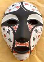 Kunsthandwerk venezolanische Ton-Maske handbemalt Freiburg im Breisgau - Au  Vorschau
