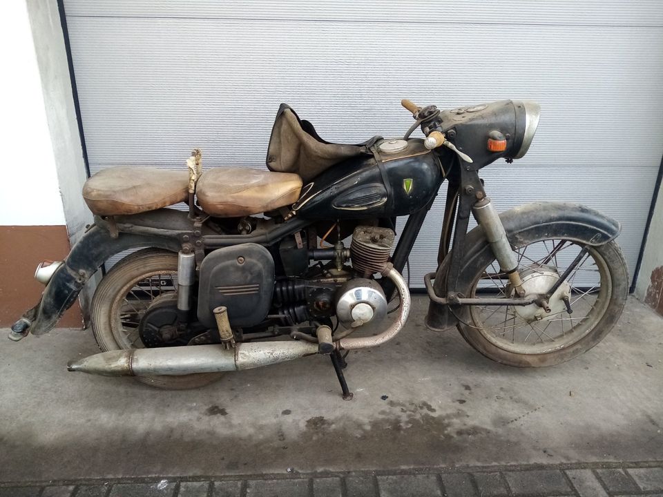 DKW KM200 Vorkrieg mit Papieren MZ ES Umbau in Solms