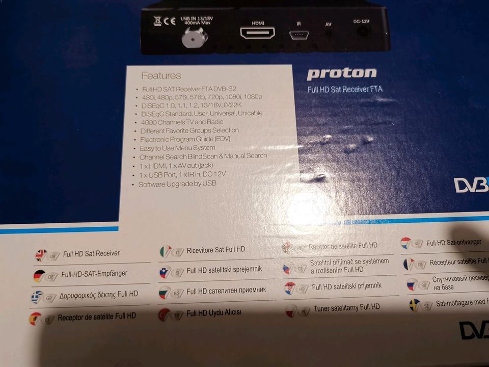 Edison Proton *Sat Receiver in Lauf a.d. Pegnitz