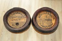 Bierfass Deckel Holz Schultheiss Fassboden Partykeller Keller Berlin - Reinickendorf Vorschau