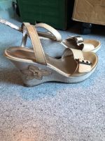 Sandalen mit Keilabsatz -Gr.38- Laufschuhe Pumps high heels Baden-Württemberg - Kehl Vorschau