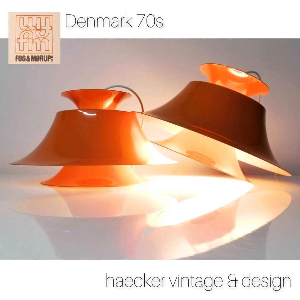 Lampe danish design zu Fog & Mørup poulsen retro mid century 70er in München