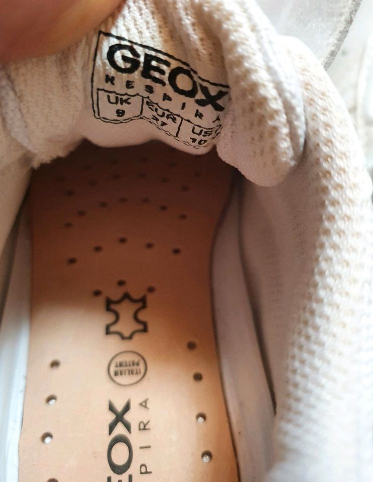 Geox Neue Halbschuhe * Gr. 27 *Weiß *Neuwertig in Illingen